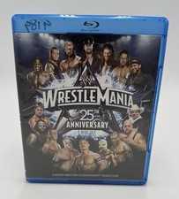 WWE Wrestlemania 25th Anniversary 2009, 2-disc Blu-ray set 