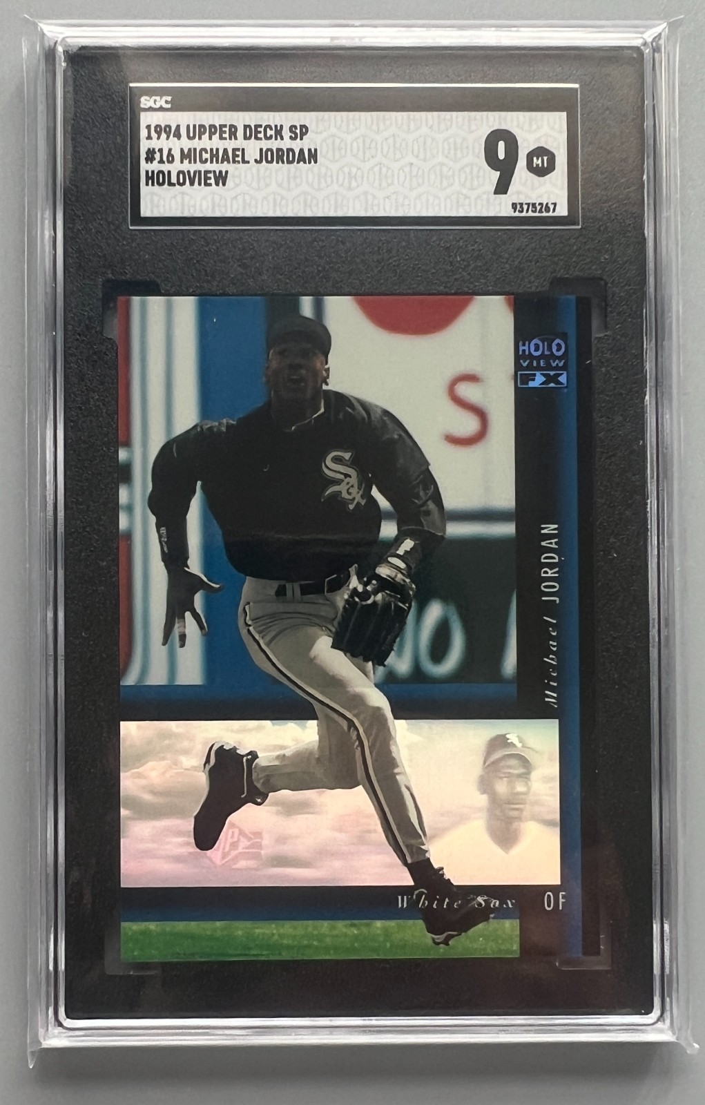 1994 Upper Deck SP - Holoview Fx Michael Jordan #16 SGC 9 Mint