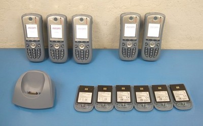 Ascom i62 (3) WH1-AAAA/2E, (2) WH1-AADA/2K, (1) Charging Dock, & (11) Batteries