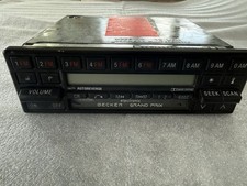 Mercedes W124 W126 R107 Becker Grand Prix Radio Cassette Player Oem 0028203886 Mercedes W124 W126 R107 Becker Grand Prix Radio Cassette Player Oem 0028203886