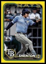 2024 Topps Update #US275 Austin Shenton Yellow