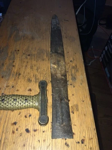 CIVIL WAR AMES Springfield  ARTILLERY SWORD DATED 1832 WITH SCABBARD