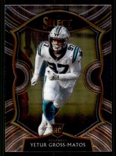2020 Panini Select #94 Yetur Gross-Matos Carolina Panthers