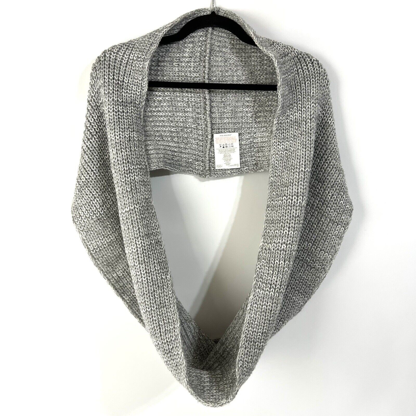 Primark Knit Circle Loop Cowl  Winter Scarf Elastic Warm image 3