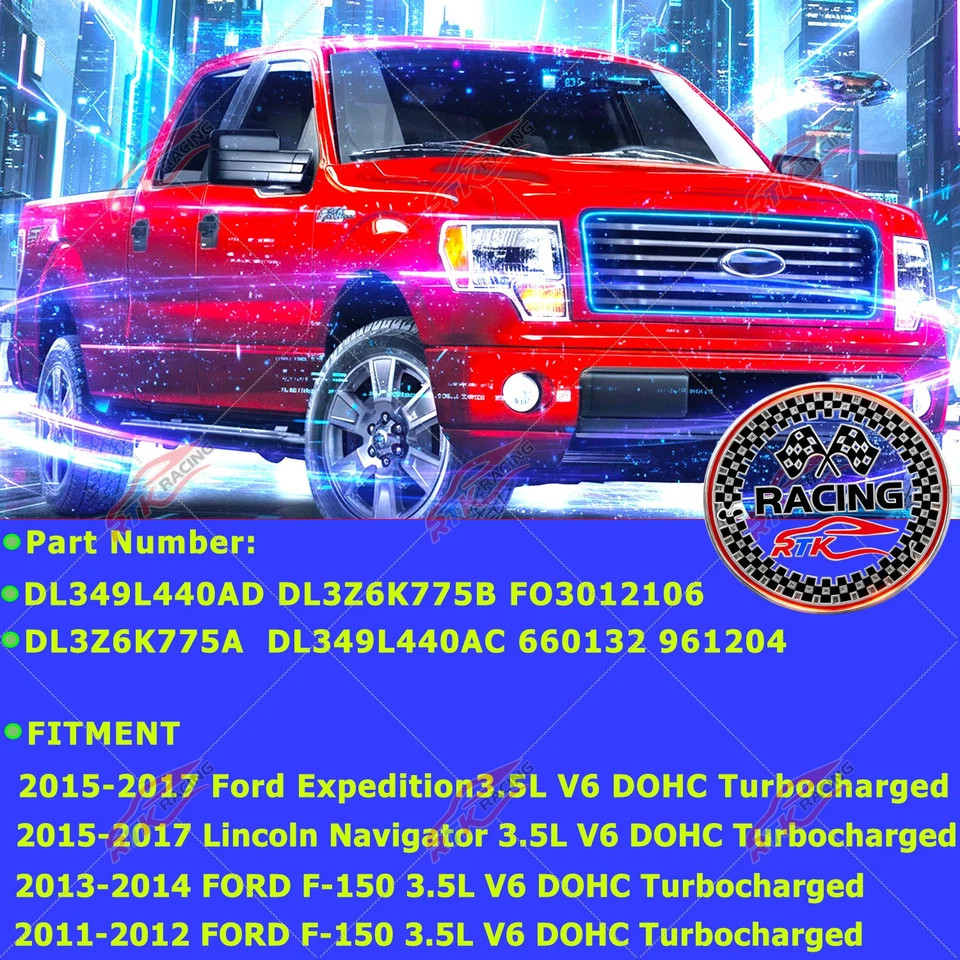 Intercooler For 2011-14 Ford F150/15-17 Ford Expedition Navigator 3.5L Ecoboost Foto 2 de 4