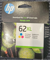 Hp 62XL Tintenpatrone - Cyan, Magenta, Gelb (C2P07AE) Originalverpackt