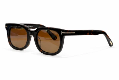 Gafas de sol Tom Ford TF211 Habana/marrón 53-21-140 mm con estuche nuevas - Imagen 1 de 4