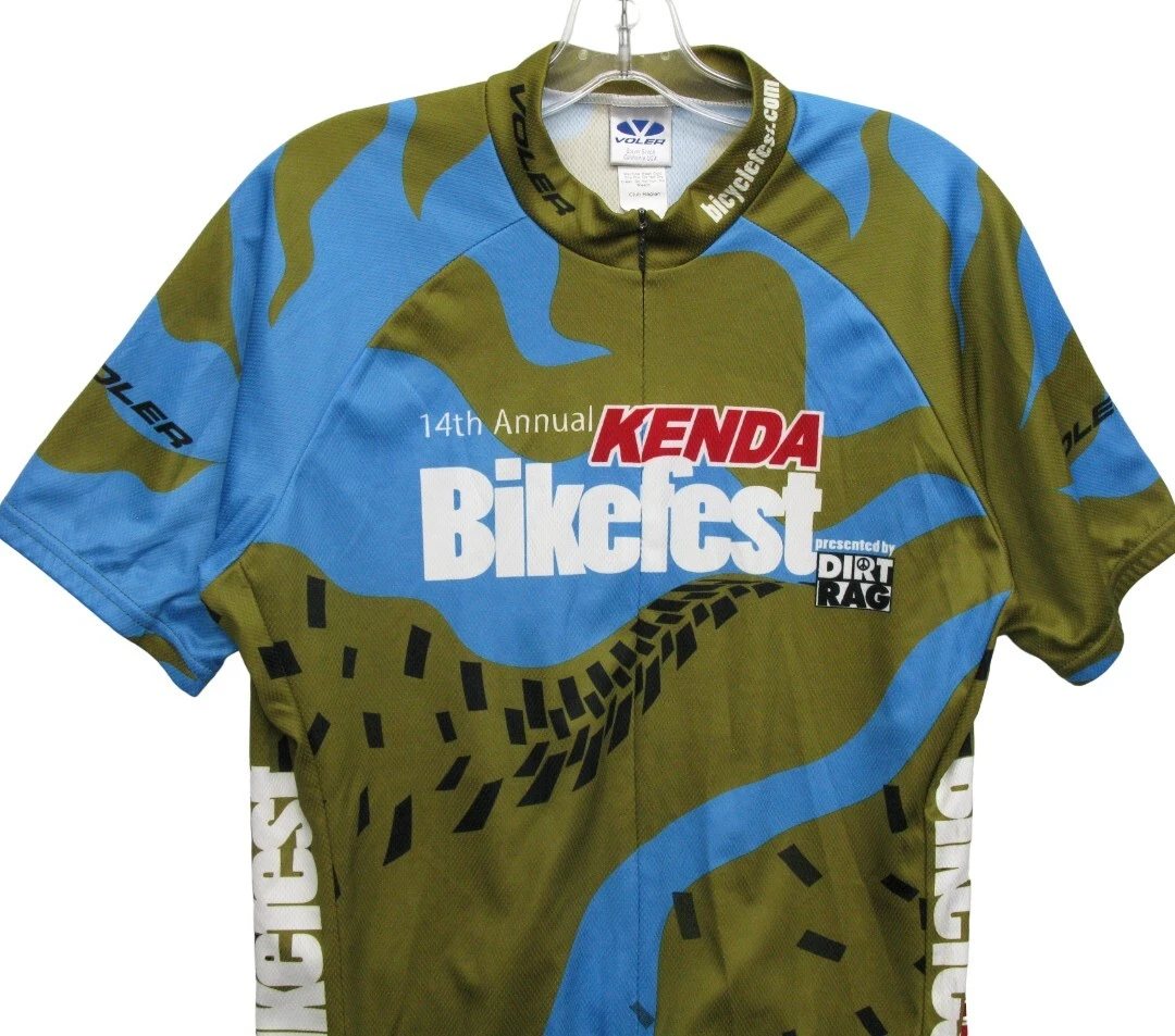 voler kenda bikefest camo racing cycling shirt