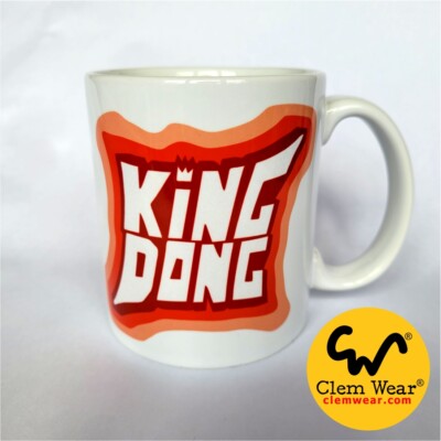KING DONG Lustige Tasse Tasse Retro Ehemann Freund Mann Papa Geschenk Weihnachten Geburtstag 
