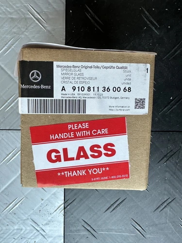 Genuine Mercedes-Benz Mirror Glass - Right Lower 910-811-36-00-68