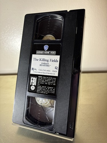 The Killing Fields VHS 1986 Sam Waterston - Picture 3 of 3