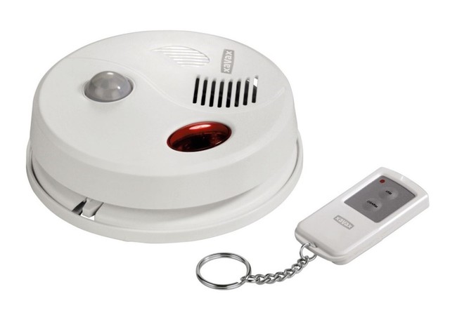 Xavax Ceiling Alarm Radio Alarm System Motion Detector Remote Control Home Charging- Xavax Ceiling Alarm Radio Alarm System Motion Detector Remote Control Home Charging-