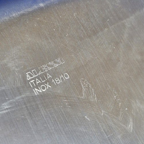 ALESSI Italy INOX 18/10 Large Stainless Steel Serving Tray 18" x 13" - Picture 10 of 21
