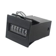 6 Digits 12V Mechanical Coin Counter Meter For Arcade Cabinet Pinball Machine