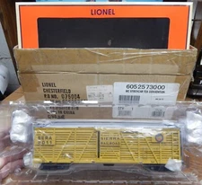 LIONEL 6-52573 SIERRA RAILROAD STOCK CAR 2011 TCA CONVENTION NIB O GAUGE LQQK