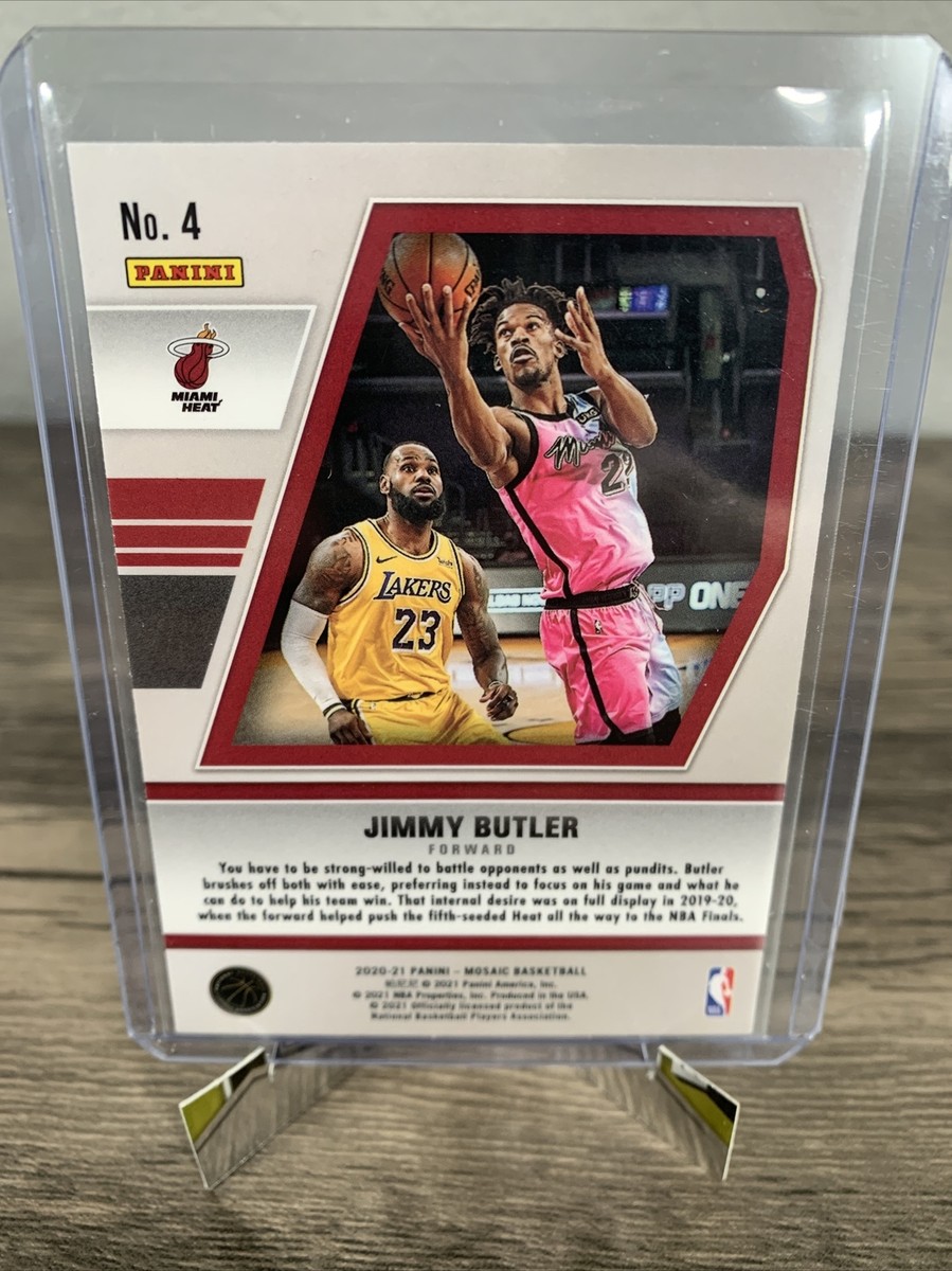 Jimmy Butler Will To Win Mosaic 2021 Miami Heat LeBron James