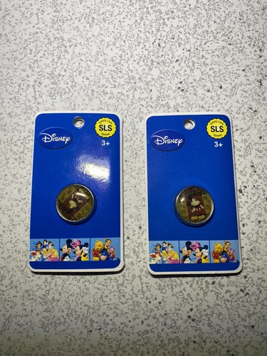 2er Set Disney SLS Mickey Mouse Schuh Charms Crocs Neu Glitzer Sandalen - Bild 2 von 5