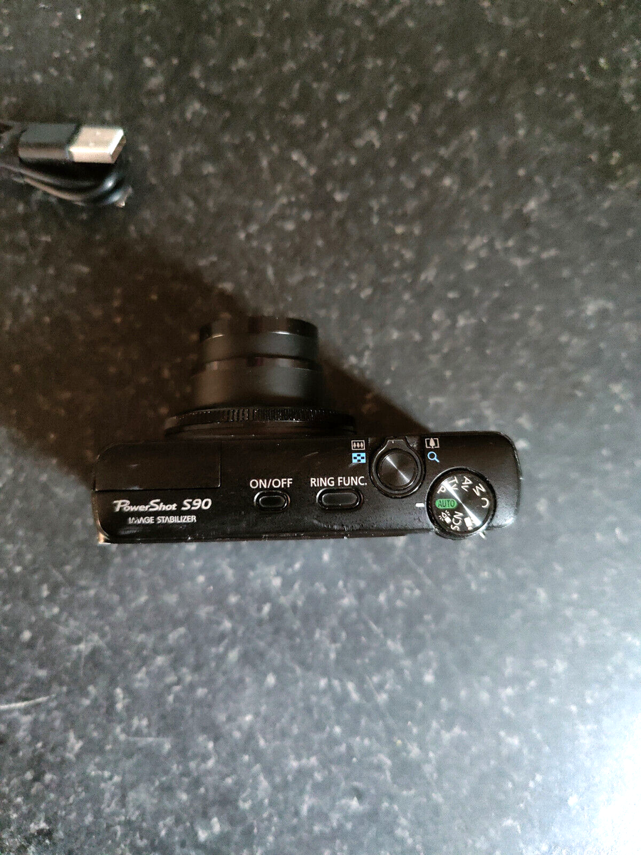 Canon PowerShot S90 10.0MP Digital Camera + Charger 13803116076| eBay