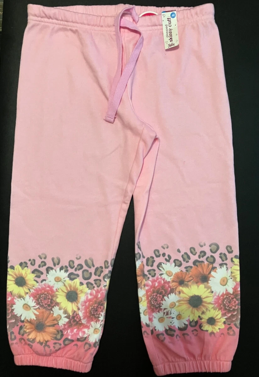 Pantalones deportivos Justice súper suaves capri para niña talla 10 con cordón cintura irregular