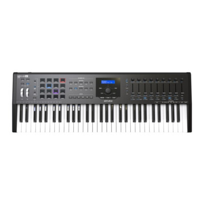 Arturia Keylab MKII 61 schwarz 61 Tasten USB MID Keyboard Controller CV/Gate Mac PC