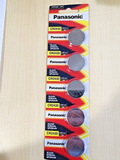 5 pc Carded CR2430 Battery 3V Lithium Coin Cell DL2430 Expire 12/2034