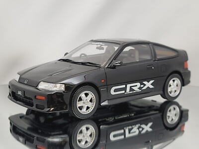 Otto Mobile Honda CRX Si MKII Pro 2 Mugen 1989 Black Resin Model Car 1:18
