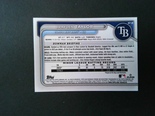 2024 Bowman Chrome Prospects u-pick numbered and base - Picture 22 of 34
