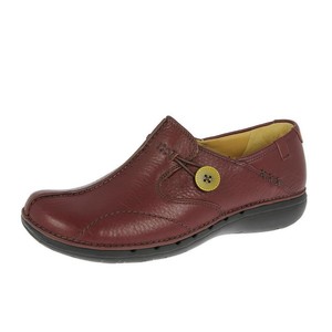 clarks un loop burgundy