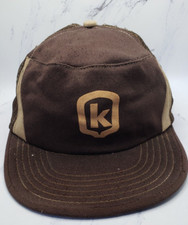 Keltgen Seed Mesh Trucker Snapback Hat Company Logo Made In USA Farmer Cap