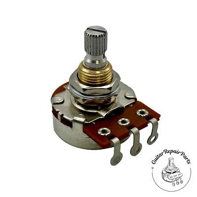 Bourns No-Load 250K Potentiometer, w. Detent, Split-Shaft