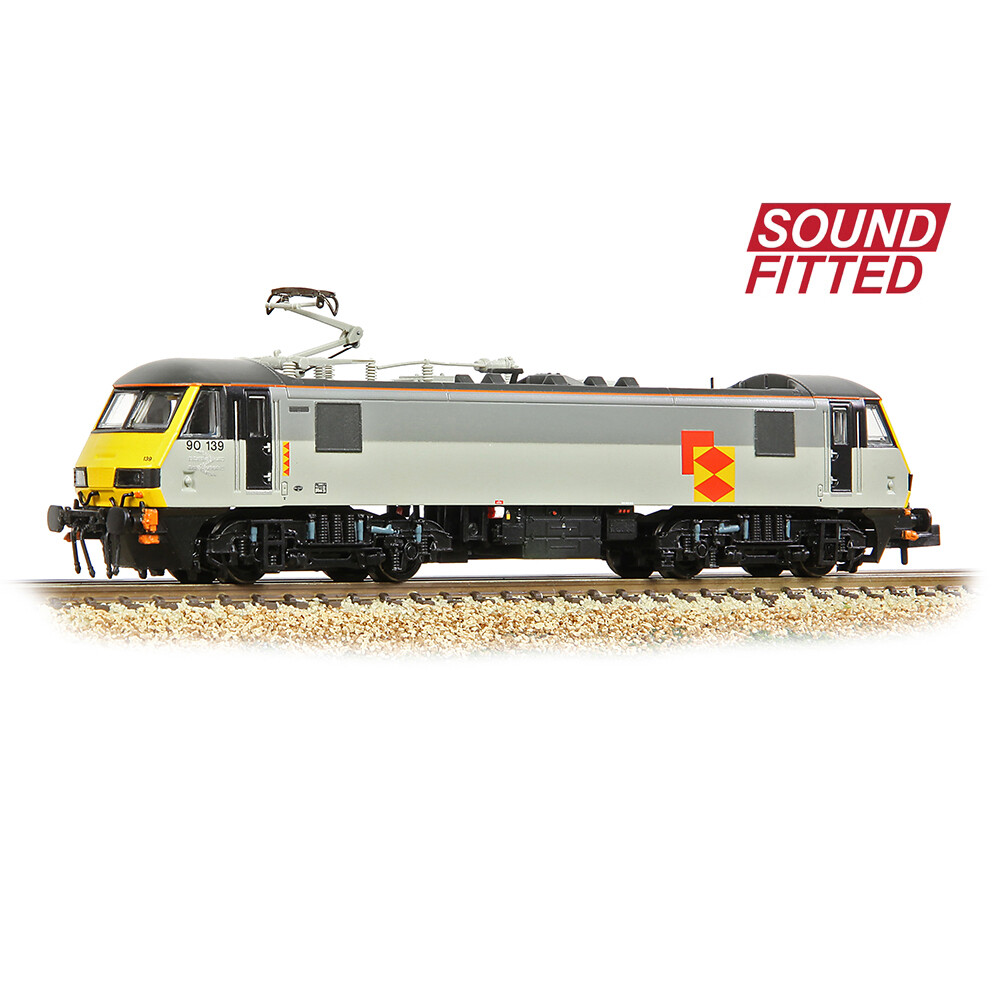Graham Farish 371-781ASF N Gauge Class 90/1 90139 BR Railfreight Distribution Se