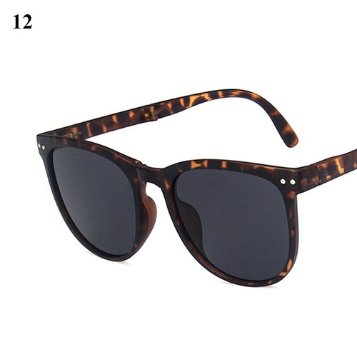 Foldable Oversized Black Flat Top Large Sunglasses Women Ladies UV400 * ♢ - Bild 24 von 25