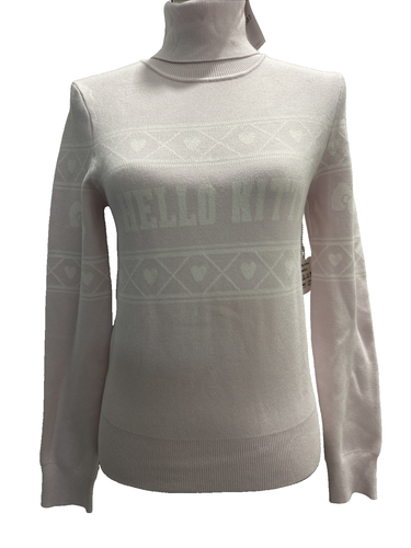NWT Sanrio FOREVER 21 Hello Kitty Turtle Neck Pink Sweater FREE S&H! - Picture 5 of 10