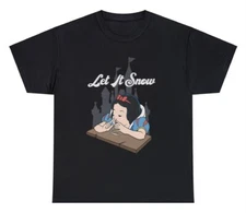 Let It Snow T Shirt Funny Sarcastic Snow White Cocaine Key Bump Joke Humor Tee