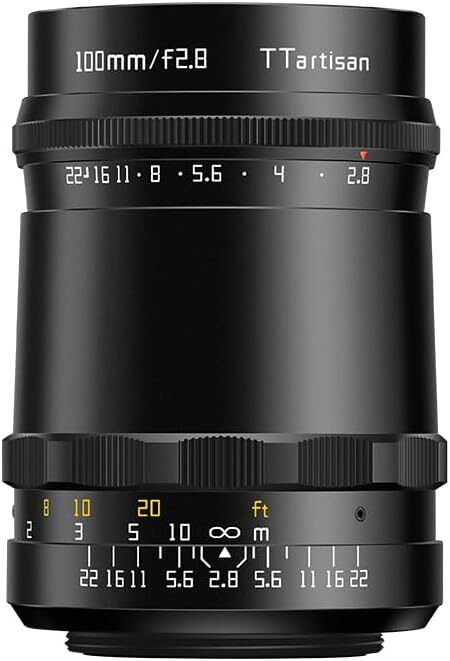 TTArtisan 100mm f2.8 Bubble Bokeh FF Lens M42 Mount for