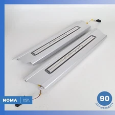 13-19 LR Range Rover L405 LWB Illuminated Rear Door Tread Scuff Plate Set OEM