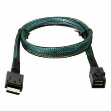 CY OCuLink PCIe PCI-Express SFF-8611 4i to SFF-8643 SSD Data Active Cable 50cm