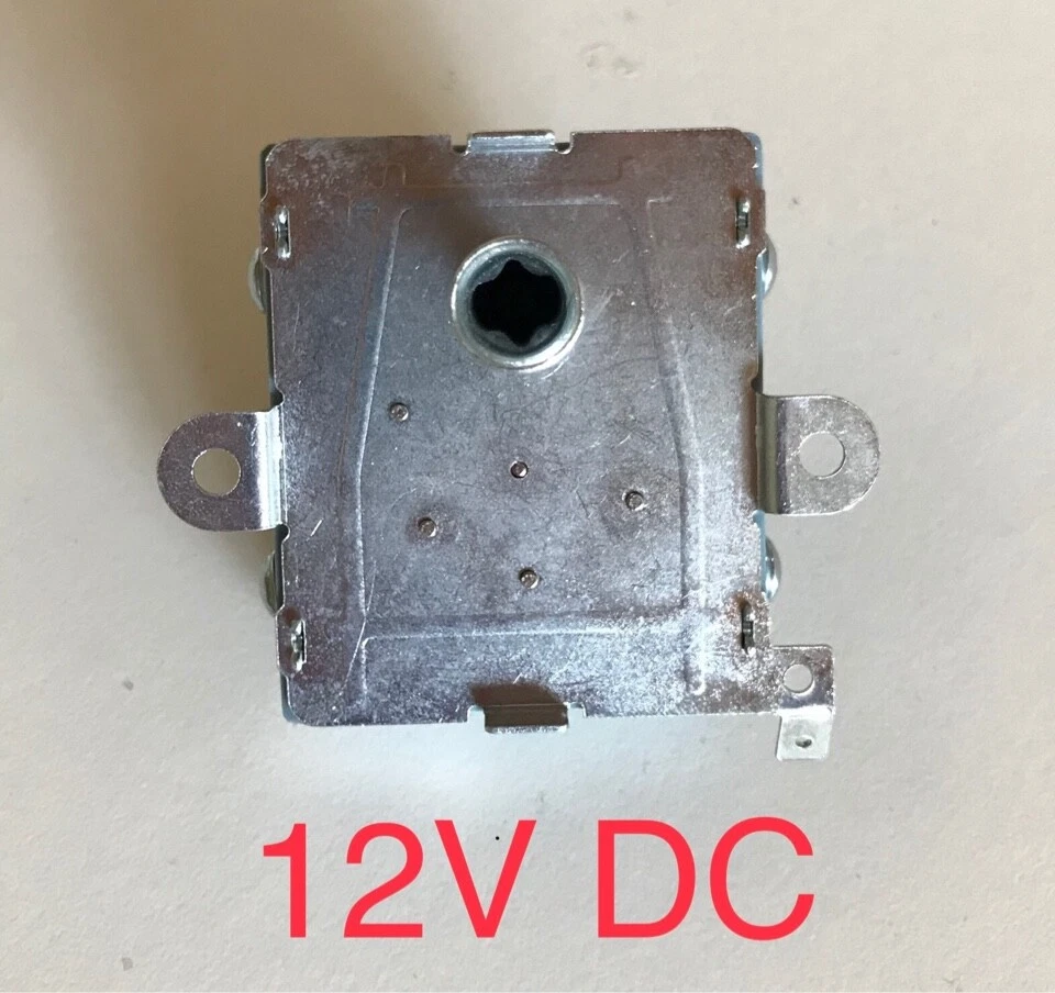 Motore Grill Elettrico 2 RPM 12V DC Girarrosto Stufa Pellet Universale BBQ