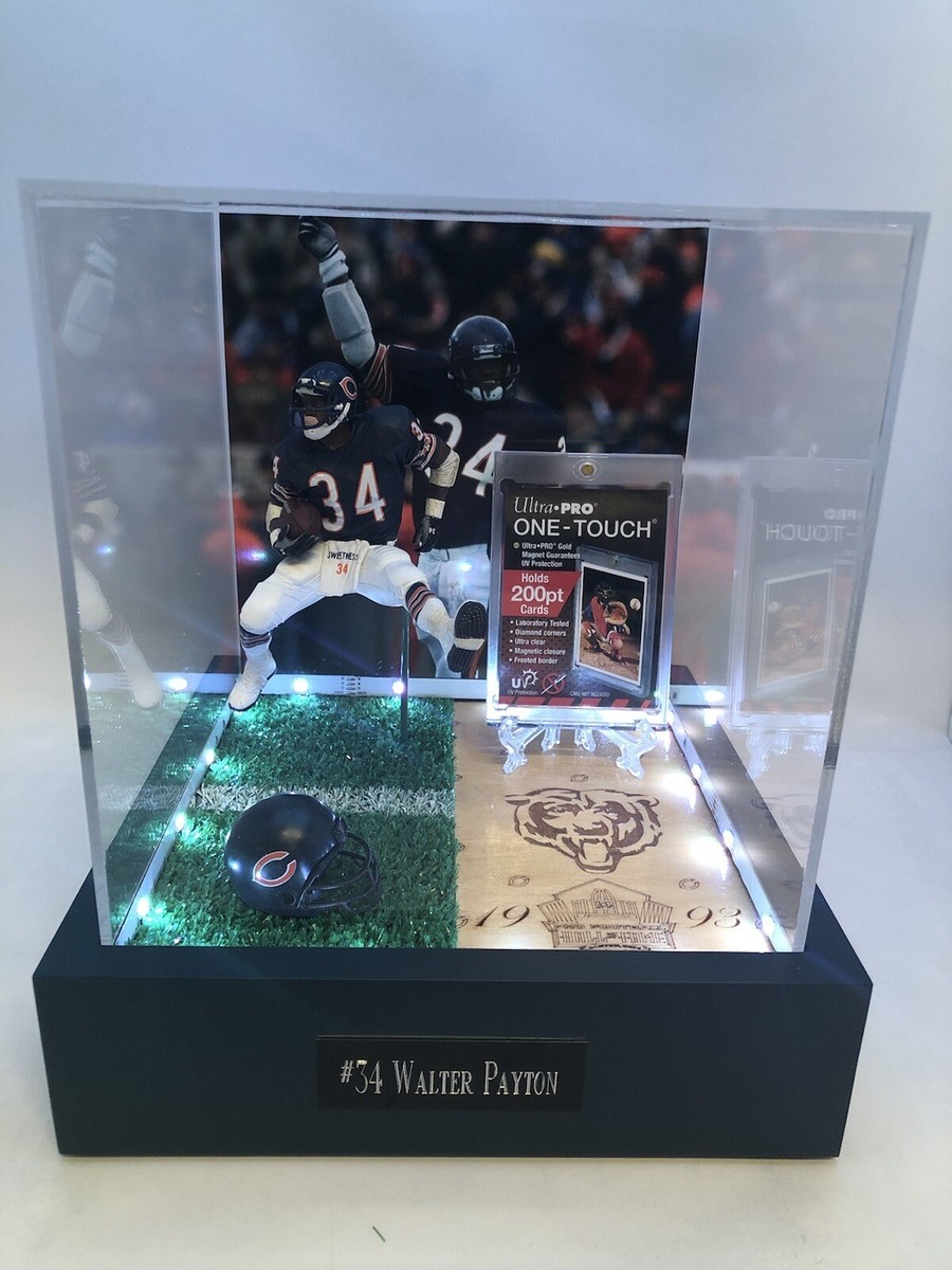 Walter Payton PSA Sports card Display Case, w/ LED Lights 1/1 | eBay Walter Payton PSA Sports card Display Case, w/ LED Lights 1/1 | eBay