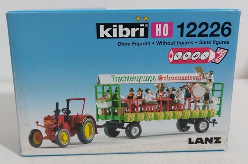 40832 Fermodellismo Kibri H0 n. 12226 - Trattore con vagone fisso | Zustand: Usato