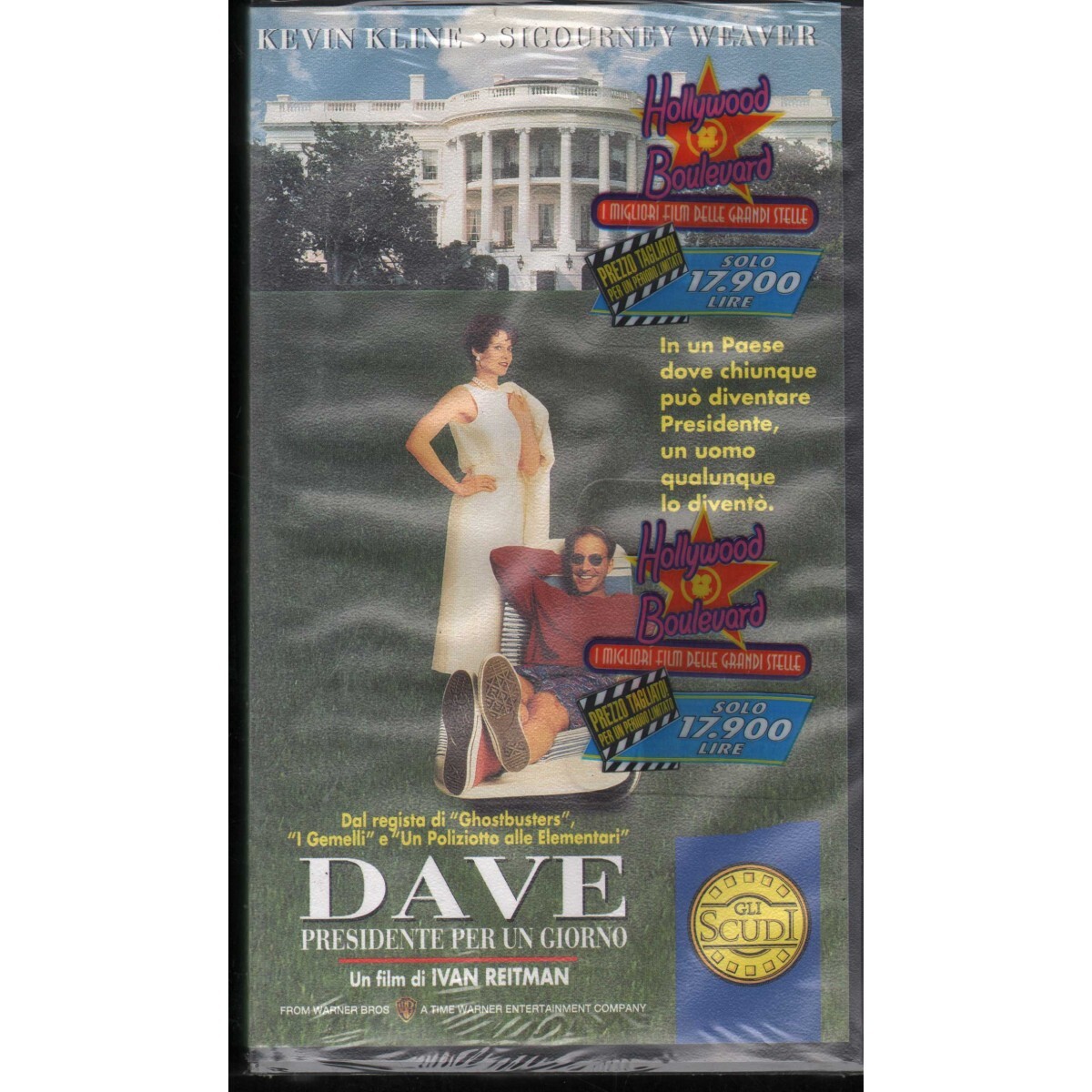 Dave President For A Day VHS Ivan Reitman Univideo - PIV12962 Sealed