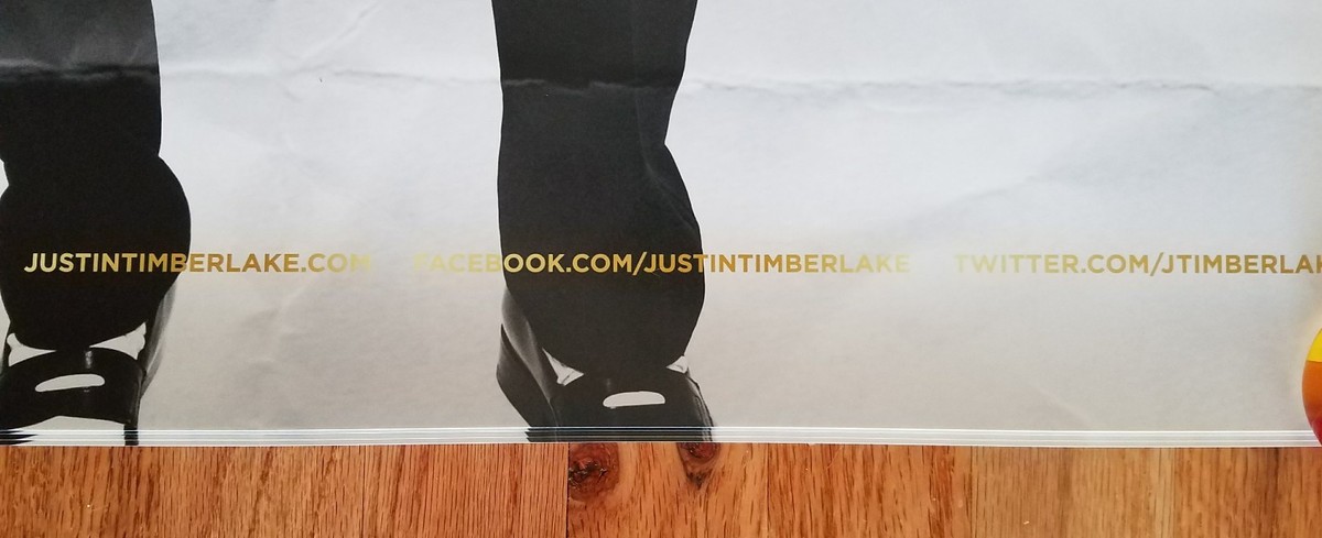Justin Timberlake: The 20/20 Experience World Tour Poster