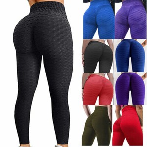 high waisted ruched gym leggings