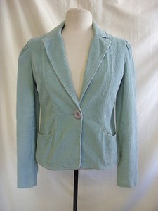 duck egg blue jacket