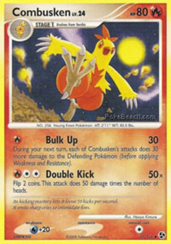 Pokemon - Combusken - 35/106 - Uncommon - Great Encounters - NM