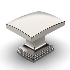 Knobs 10 Pack Brushed Satin Nickel Kitchen Cabinet Hardware Handle Zinc Mater...