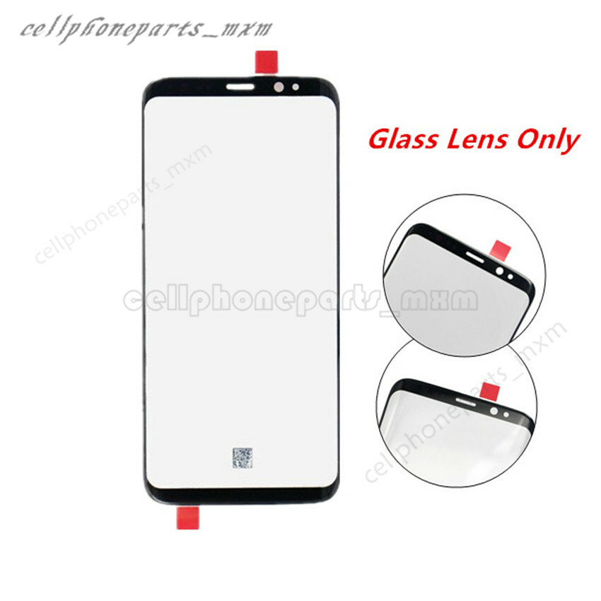 For Samsung Galaxy S8 S8 Plus Front Glass Lens Outer Screen Replacement
