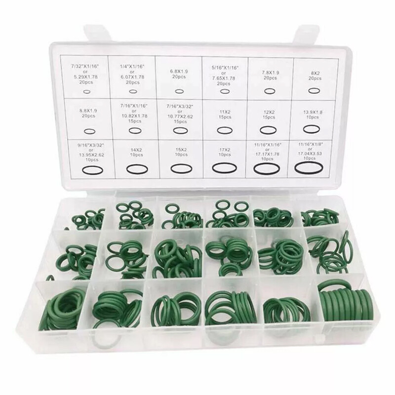 540PCS Metric Rubber O-Ring Washer Assortment Kit Gasket Automotive Seal Set