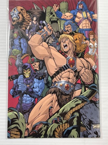 Lote 2-2002 MASTERS OF THE UNIVERSE #2 Cubiertas Variantes Santalucia A y B He-Man - Imagen 5 de 5