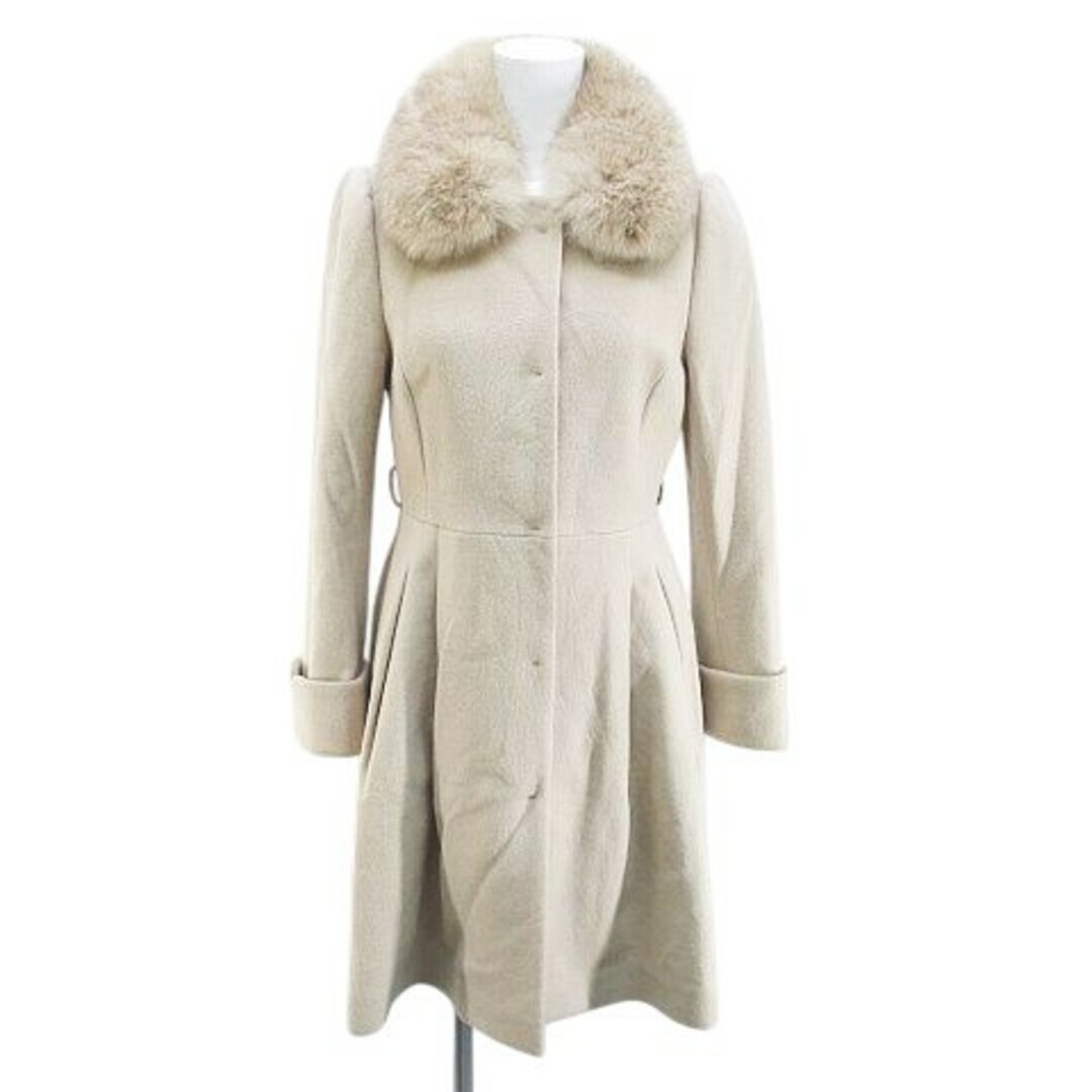 Apuweiser-riche - happeko Apweiser Riche ApuWeiser-Riche Long Coat Ratio Wing Fur 1